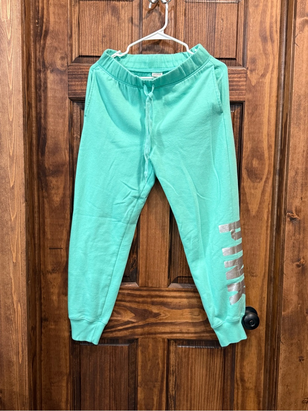 PINK Victoria's Secret Mint Green Girls' Jogger Sweatpants